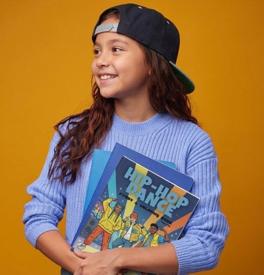PRE-ORDER and Signed Hip-Hop Dance Study & Coloring Book